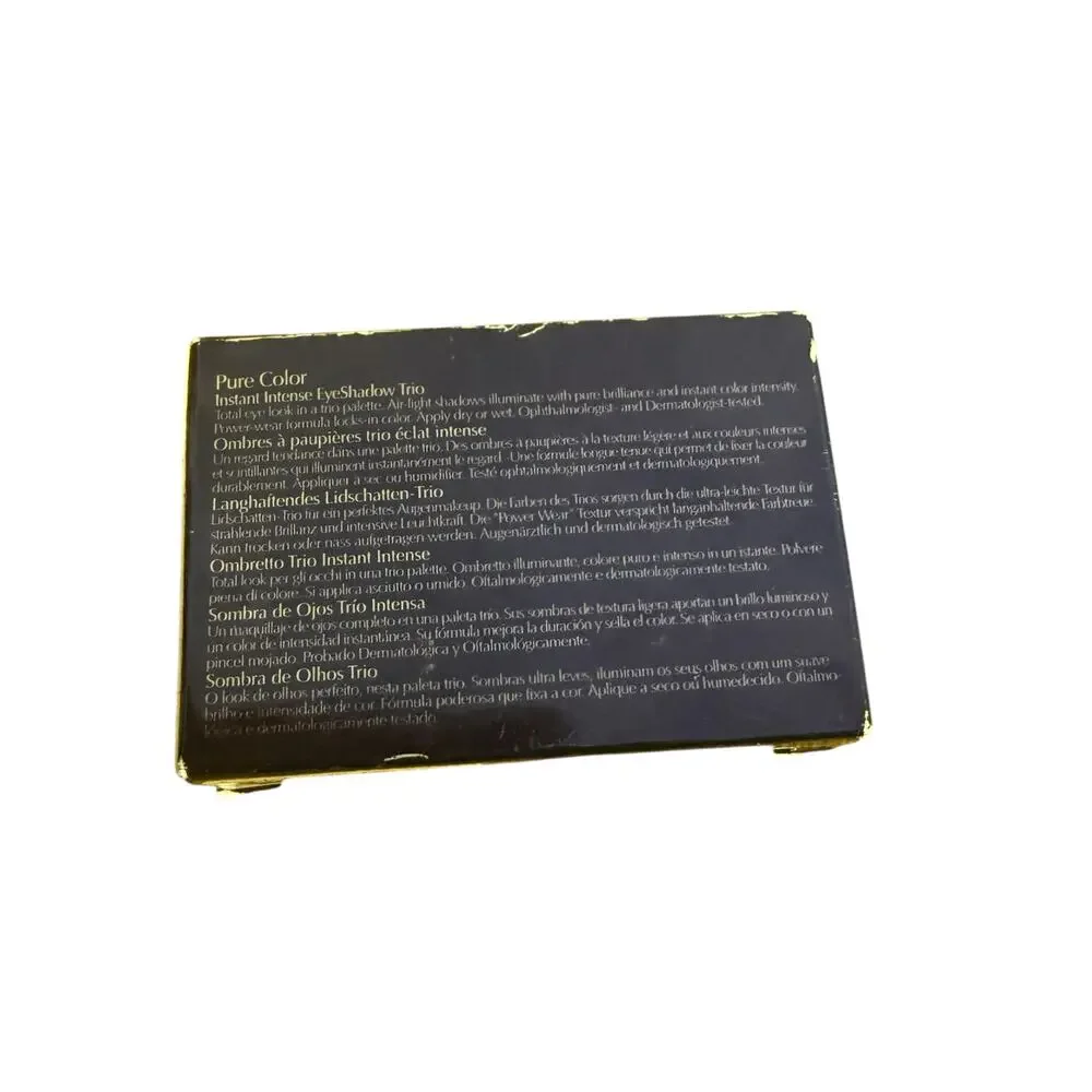Estee Lauder Pure Color Instant Intense Eyeshadow Trio .07oz NIB- 09 Camo Chrome